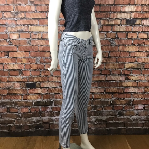 Lucky Brand Denim - Lucky Brand Charlie Skinny Striped SZ 2/26